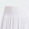 adidas Couleur Unie Sports Extérieurs Taille Élastique Mi-haute Jupe Décontractée Bas Femme Blanc IT4687