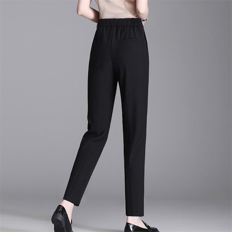 2022 Spring Autumn Fashion New Korean Stytle Fashion High Waist Slim Harem Pants for Harajuku Causal Women's Straight Trousers