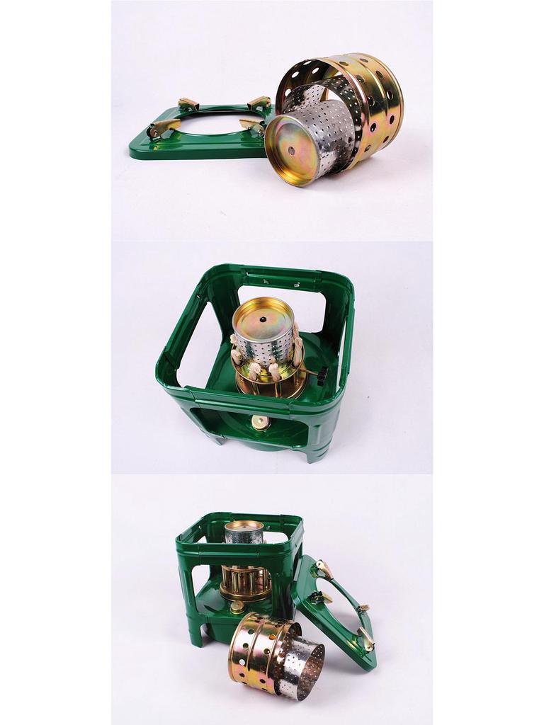 8-Core Windproof Kerosene Camping Stove for 2-3 People