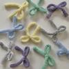 2Pcs Ribbon Bow Hair Clip Hair Barrette Hair Bow Headpieces Winter Bow French Barrette Headwear Hair Accessories