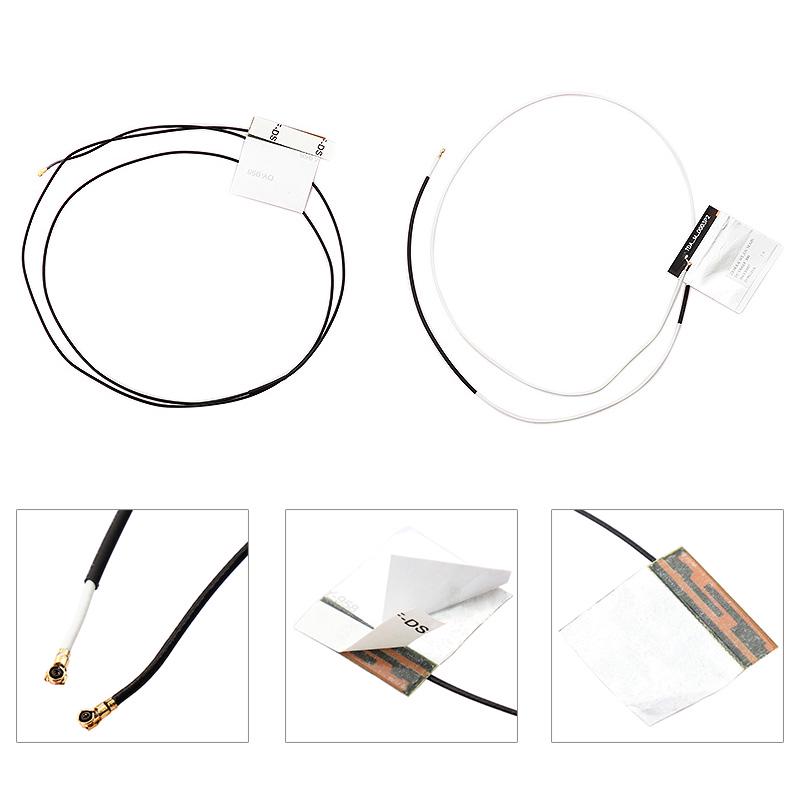 2PCS IPEX MHF4 Laptop NGFF 7260 7265 Card Wireless Wifi Internal Antenna Useful.