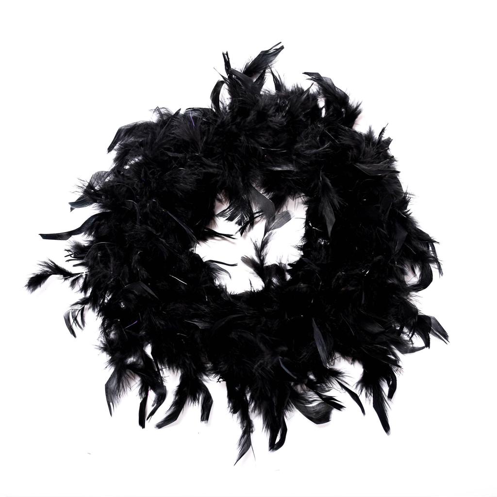 2M Multi Color Fluffy Handcraft Ostrich Feather Plume Boas Scarf Clothes for Wedding Valentine Day Decoration Performance Dance
