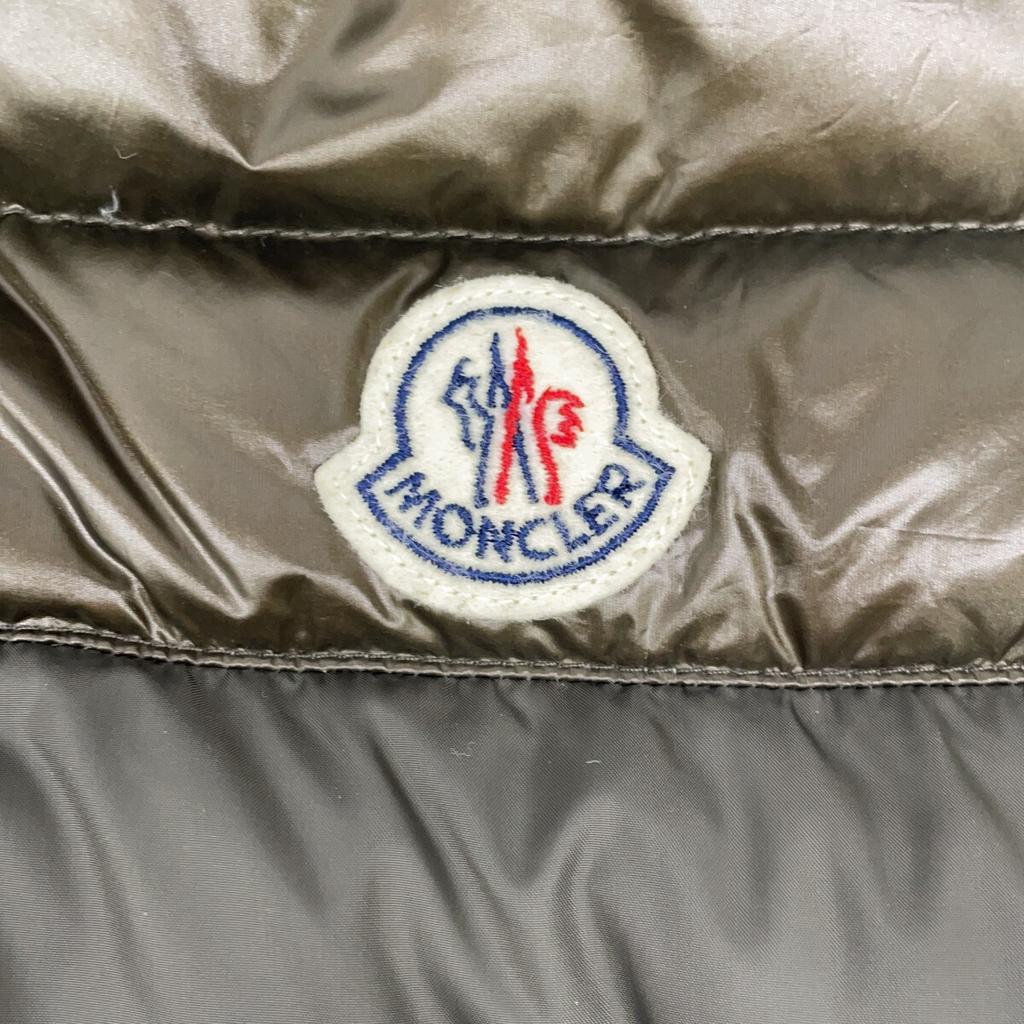 Moncler DUPRES GILET Down Vest Jacket 1 khakiUsed