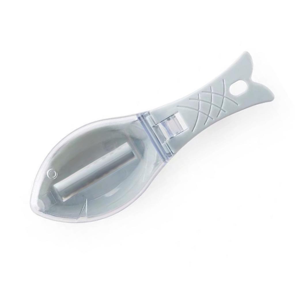 Kapaklı Balık Pulluğu El Tipi Balık Derisi Kazıyıcı Ev Mutfakları İçin Taşınabilir Pullama Aleti