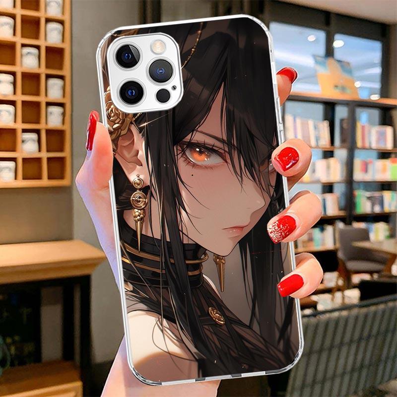 S-Spy Family Yor F-Forger Cover Phone Case For iPhone 16 17 Air 15 14 Pro Max 16E Phone Case 13 Mini 12 11 7 SE 8 Print Pattern