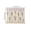 Rustic Oven Curtain with Ties Decorative Farmhouse Cover