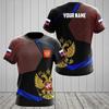 Ανδρική Μόδα 3D Τυπωμένο Ανδρικό T-Shirt Στρογγυλή Λαιμόκοψη Κοντομάνικο Μοντέρνο Street Wear