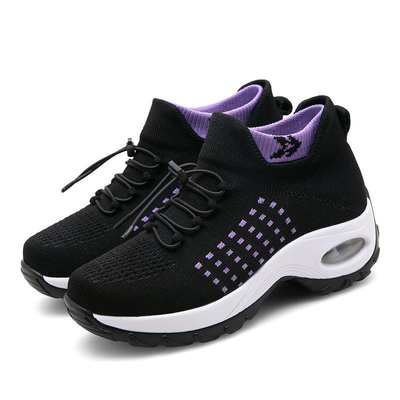 Spring cross-border women's shoes fashion versatile sports shoes casual shoes large size air cushion one pedal single shoes