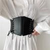 European and American Foreign Punk Style Retro Elastic Super Wide Waist Seal Women's Decorative Shirt Dress Coat Waist Belt Women