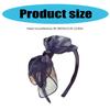 Lace Bowknot Headband 1920S Flapper Hairband Women Evening Party Hair Accessory