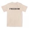 Svoboda Charlie Kirk Tričko Bavlna Volné Ležérní Dámské/Pánské Trička Unisex Streetwear Amerika Americká Móda Dámská Trička