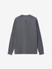 North Cut and Sewn Long FD Zoo Picker Tee Smoked Pearl M [The Face] Long-Sleeve T-Shirt L/S