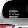 Wir Das Volk Haben Genug Amerikanische Flaggen Aufkleber Patriotische Aufkleber für Lastwagen Autos LKWs Boote Laptops Motorräder Fahrräder