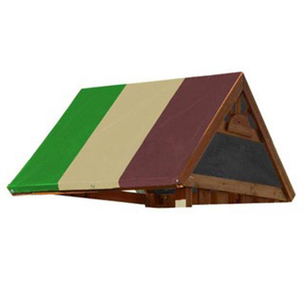 Swing Set Replacement Tarp Sun Protection Rain Cover Outdoor Swingset Shade Playground Roof Canopy