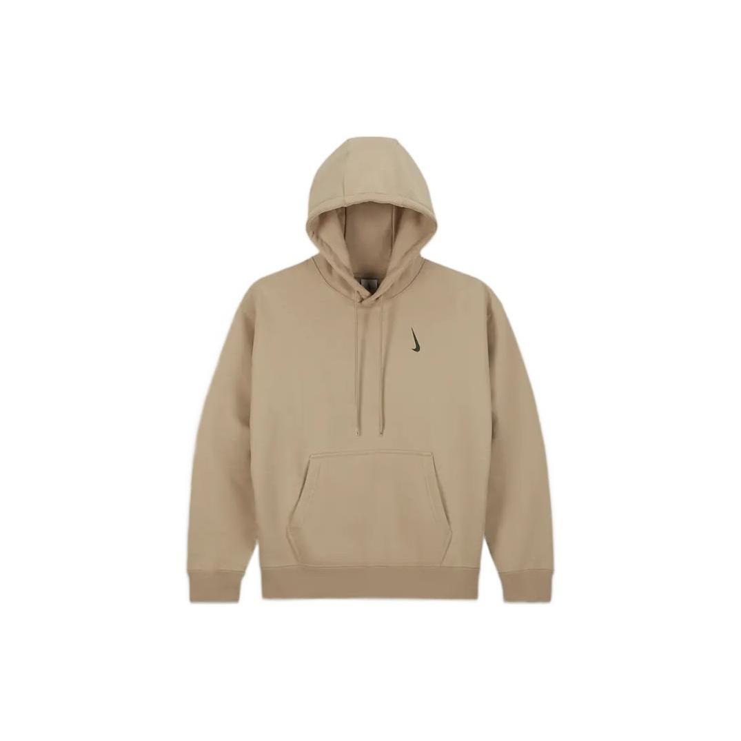 Men s Nike x Billie Eilish Crossover Solid Color Cotton Hooded Long Sleeves Us Edition Brown DQ7750-202 S