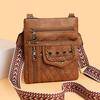 Fashionable Women's Shoulder Bag, PU Leather Phone Bag, Retro Crossbody Bag Suitable for Daily Use, Shopping, Commuting