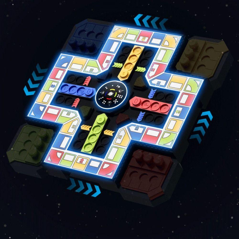 Educational Flying Chess Board Game Plastics Table Games Chess Toys  Parent-child Interaction