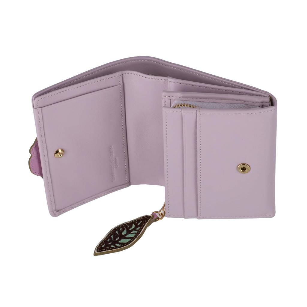 Bifold Wallet Small Wallet Flower Embroidery [Tsumori Chisato]