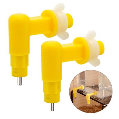 3/6/9pcs Poultry Chicken Nipple Drinker Automatic Rabbit Drinking Fountain 360° Pigeon Hamster Cage Pet Nipple Drinker