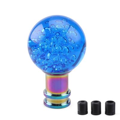 Car Manual Shift Knob Gear Shifter Head Shift Knob Stick Crystal Pink Style