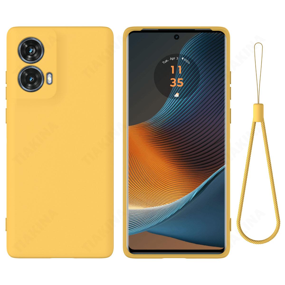 

Чехол из настоящего жидкого силикона для телефона Motorola Moto G85 G04 G24 Power G34 G54 G84 G14 G13 G23 E13 G73 G53, противоударный мягкий защитный чехол-бампер for Moto G54