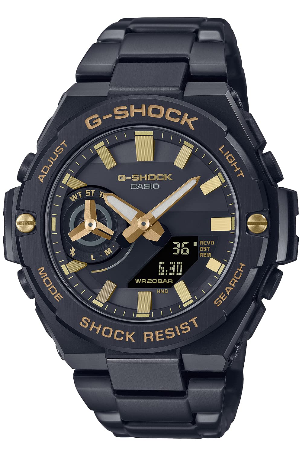 

Bluetooth Solar Watch Black G-SHOCK [CASIO] G-STEEL GST-B500BD-1A9JF Men s