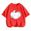 Pokémon Dratini Evolution Printed Pure Cotton T-shirt for Men and Women Spring/Summer New Collection Fashion Short Sleeved Shirt