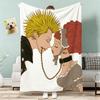 Anime Paradise Kiss Throw Lightweight 240G Flannel Blanket Soft Skin-Friendly For Summer Cooling