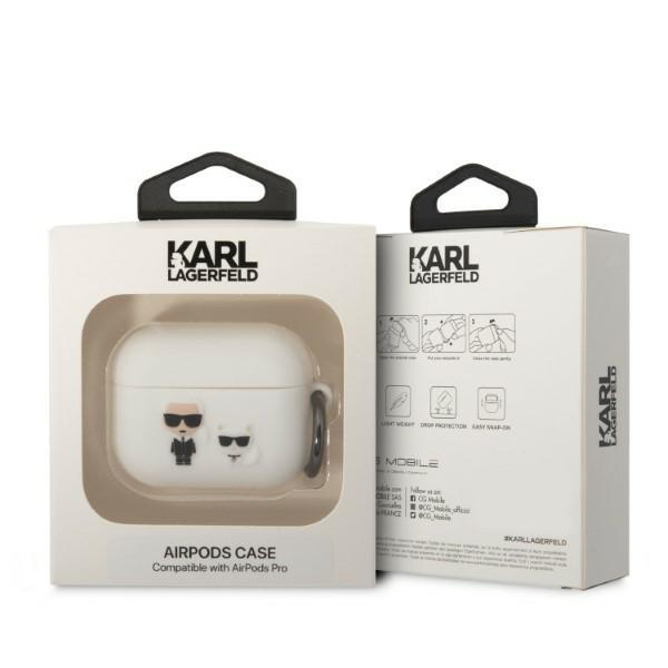 Etui na AirPods Pro Karl Lagerfeld Silicone Karl & Choupette