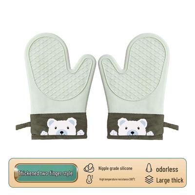 ZISIZ Silicone Heat Resistant Pinch Mitts