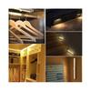 Set of 3 LED Motion Sensor Lights Indoor Wardrobe Light 10 LEDs Wireless Spotlight, LED Closet Lamp Battery Powered LED Lighting with Magnetic Strip