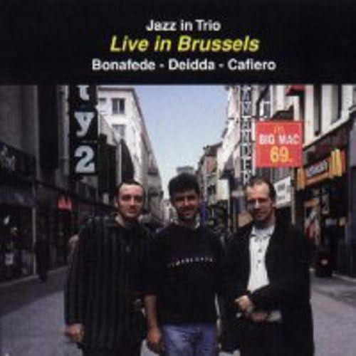 

CD SALVATORE BONAFEDE TRIO - LIVE IN BRUSSELS CDH4672 Japan Classical Used