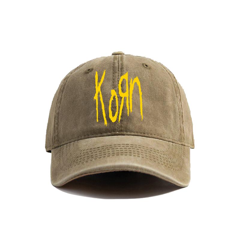 Korn Baseballkappe Distressed Hüte Metall Rockband Kappe Unisex Retro Outdoor Sommer Verstellbare Mütze MZ