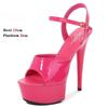 Fashion Womens Shoes 15 CM 6inchs Pole Dance Shoes Stripper High Heels for Women Sexy Show Shoes Sandals Party Platform Wedding Footwear