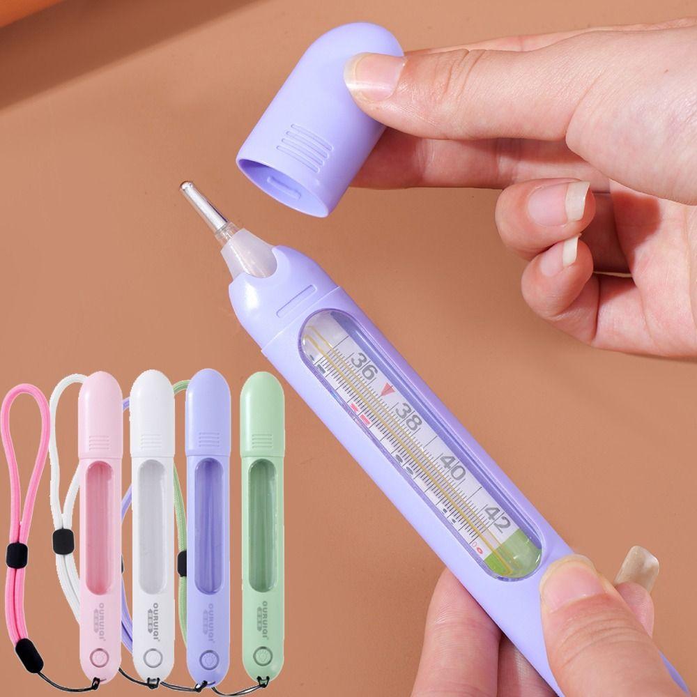 LED Light Thermometer Protective Cover Intelligent Timing Universal Thermometer Cover  For Children