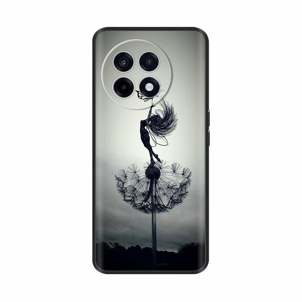 For OnePlus ACE5 13R Case Cute Flower Painted Cover Soft Slim Phone Case For OnePlus ACE 5 Pro Case ACE5 13 R Fundas Bumper Para