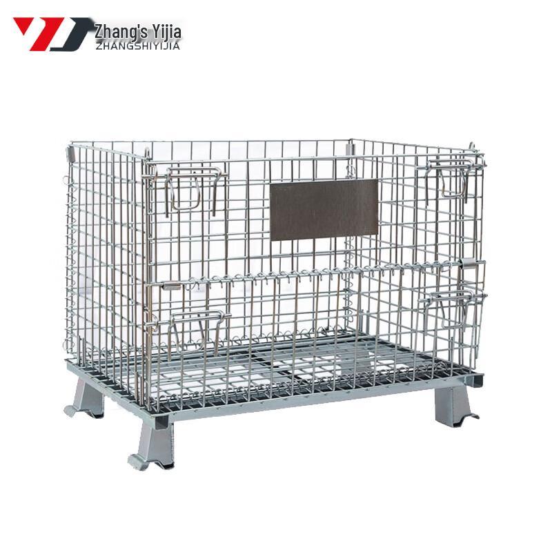 Collapsible Warehouse Storage Cage Wire 5.0mm / Mesh 50x50mm