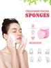 10-100PCS Compress Face Wash Puff Natural Wood Pulp Sponge Face Wash Puff Foaming Face Puff Cosmetic Puff Face Cleansing Sponge