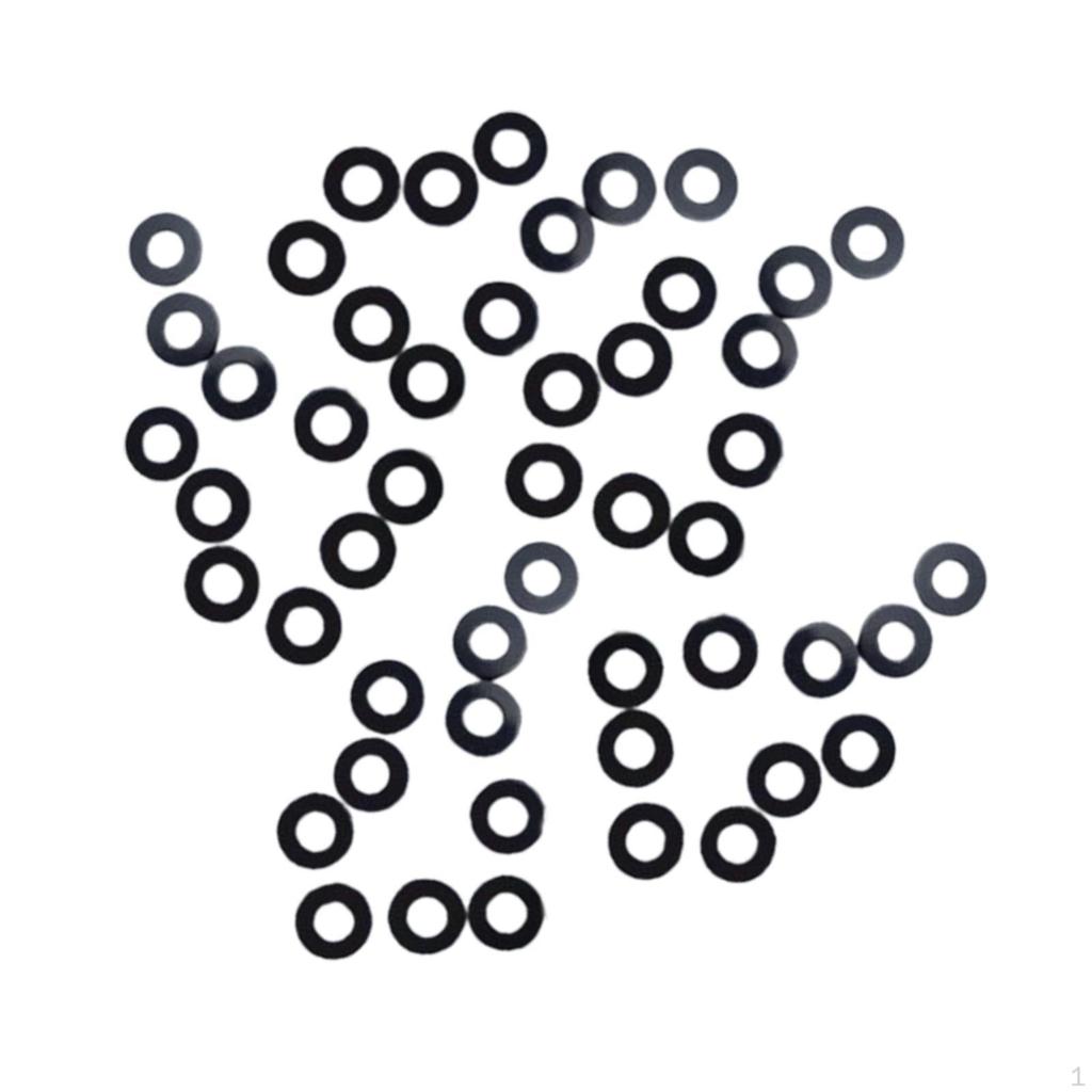 50 -fold Badminton Indicator Seals Accessories for Double Base Holes Repair Replacement Wire