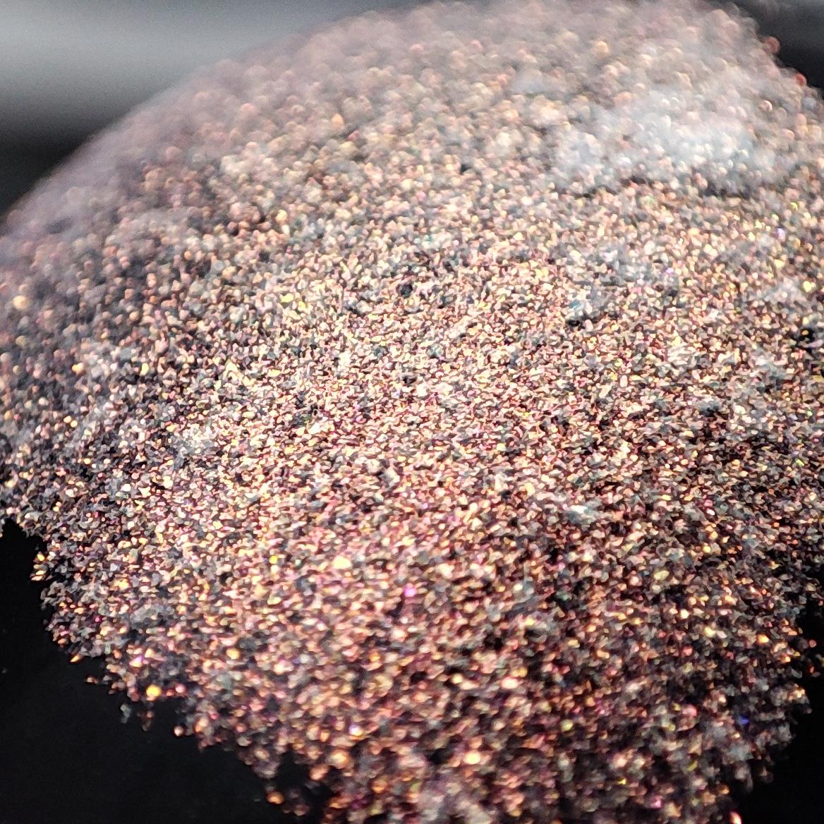 

Iridescent Diamond Crystal Pearlescent Powder for Nail Art, Eyeshadow, DIY Resin, and Slime (400 Mesh)