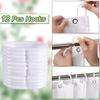 Floral Shower Curtain Waterproof Fabric Flower Plant Shower Curtains For Bathroom Decor Set Home Hotels Machine Washable Spring