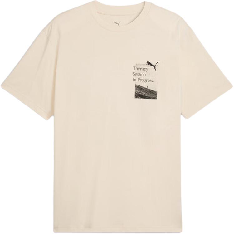 

Puma Sports Round Neck Skin-Friendly Short Sleeve T-Shirt Men Tops 637402-87 S