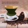 Reusable Silicone Filter Silicone Coffee Dripper Collapsible Cone Coffee Filter Holder  Office