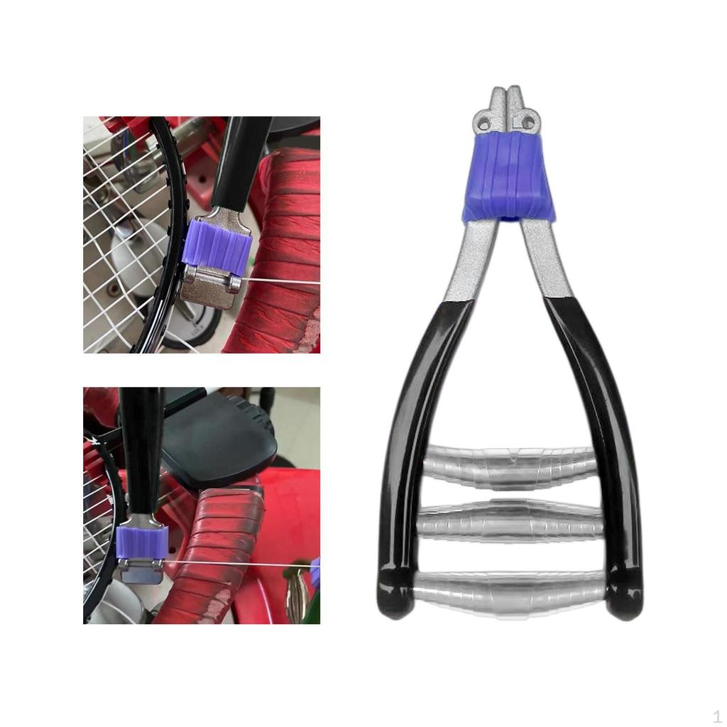 Premium Badminton Racket Stringing Clamp - Lightweight Aluminum Build for Precision