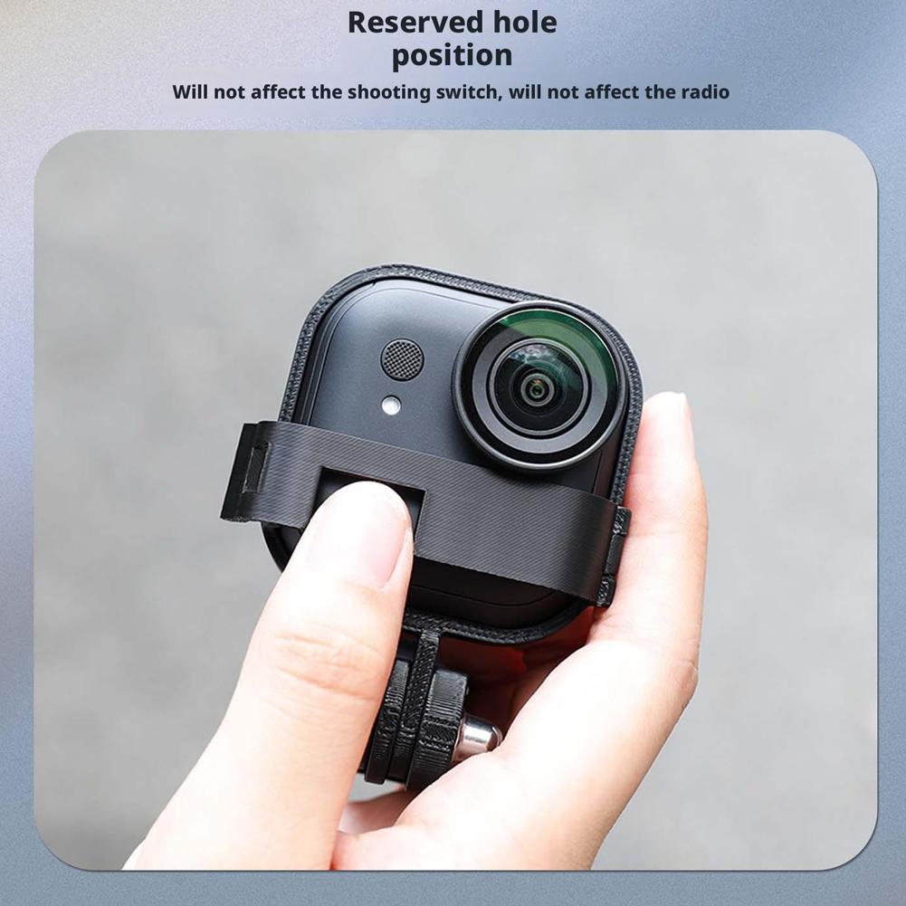 Schnellverschluss-Halterung für Insta360 GO Ultra Verstellbare magnetische Halsband-Halterung Hänge-Ständer Kamera Zubehör