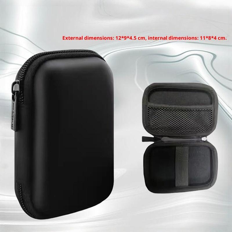 1Pcs Mini Ccd Cameras Protective Case With Travel Cover Mesh Pocket For Accessories And Sd Cards Digital Camera Bag