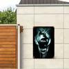Hisun Tin Sign HD Tin Sign Alien Xenomorph Vintage Retro Metal Tin Sign for Movie Fan Wall Decor