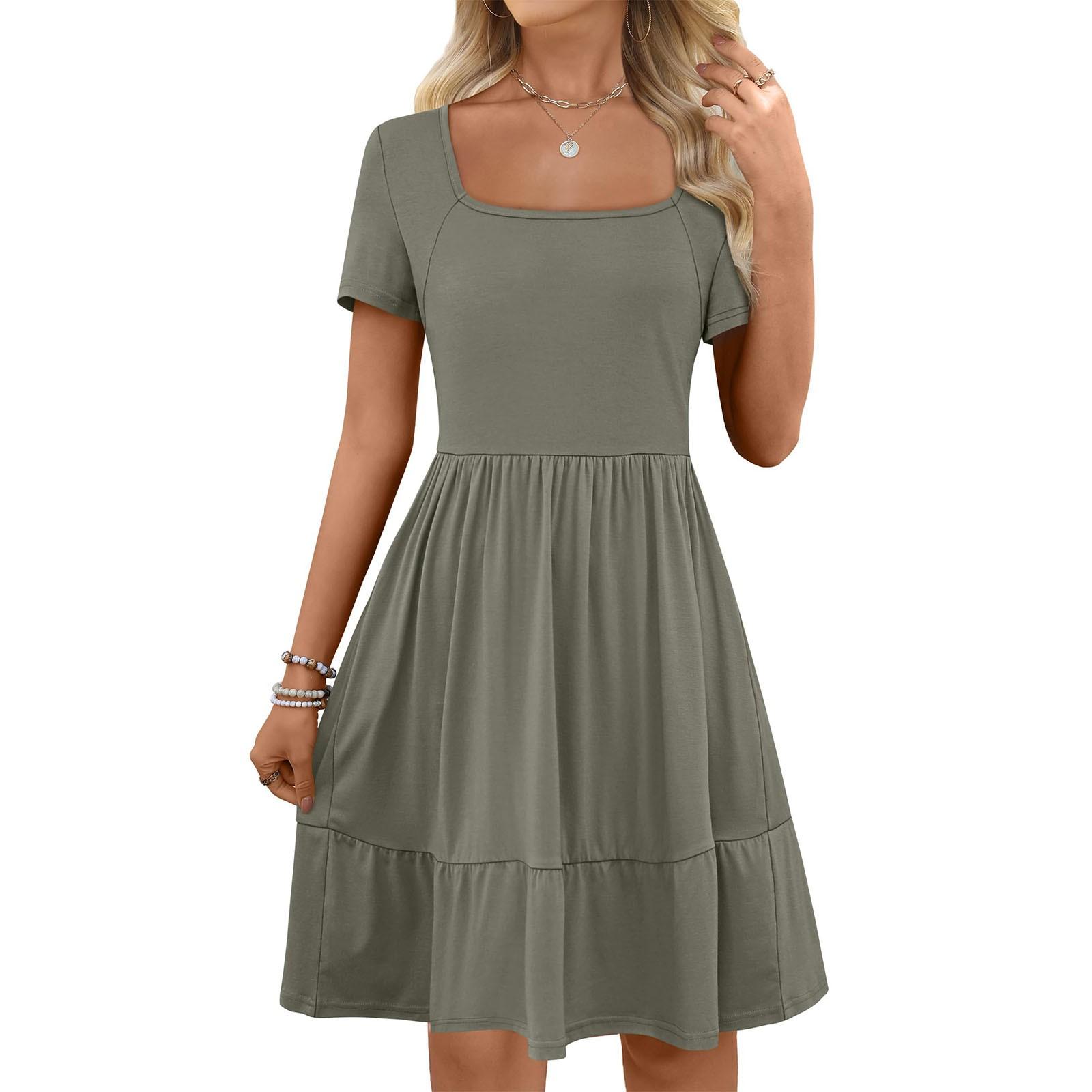 

Женские повседневные платья для весны и лета L розовый