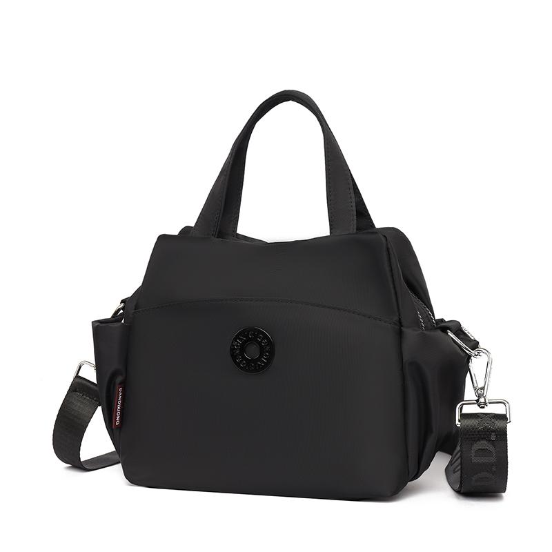 Water-resistant Nylon Handbag Women's Lightweight Multi-compartment Large Capacity Shoulder Bag