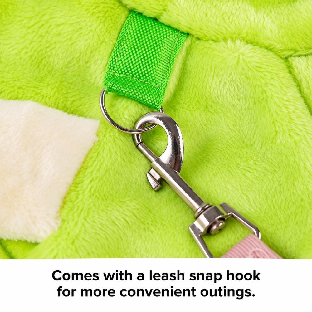 Towable Cute Dinosaur Pet Sweater Thick Warm Cosplay Props Pet Clothes Cozy Dog Four-legged Jumpsuit